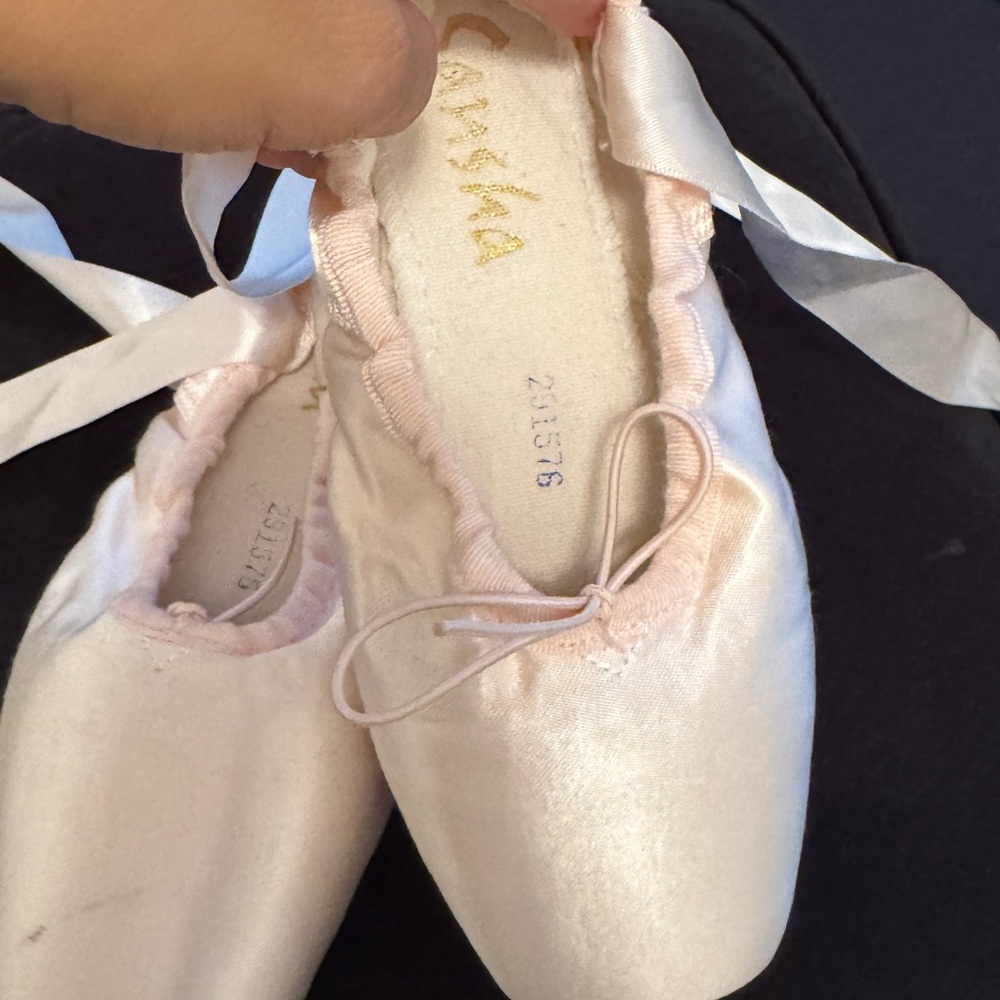Pink Ballet Pointe Shoes